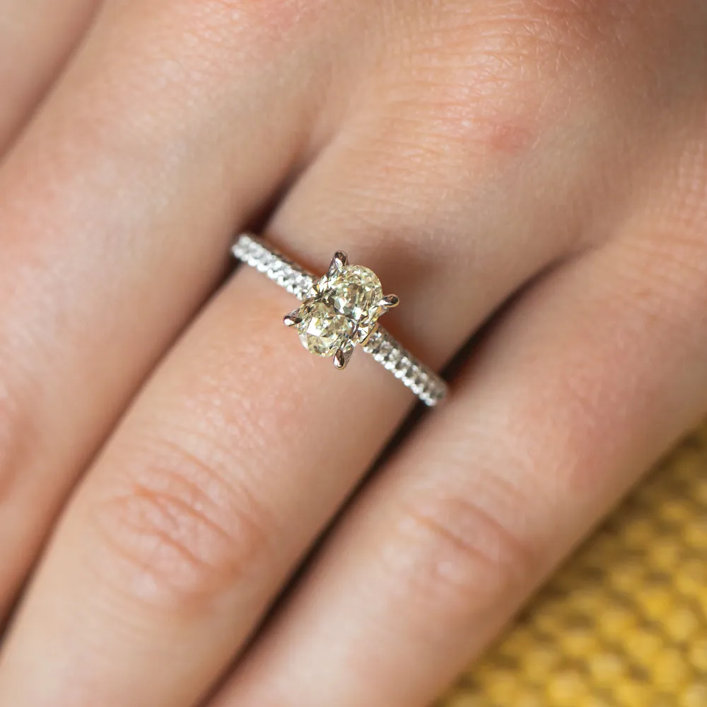 18ct 1.10 Carat Diamond with 1.00 Carat CERTIFIED Diamond Solitaire Ring Shiels