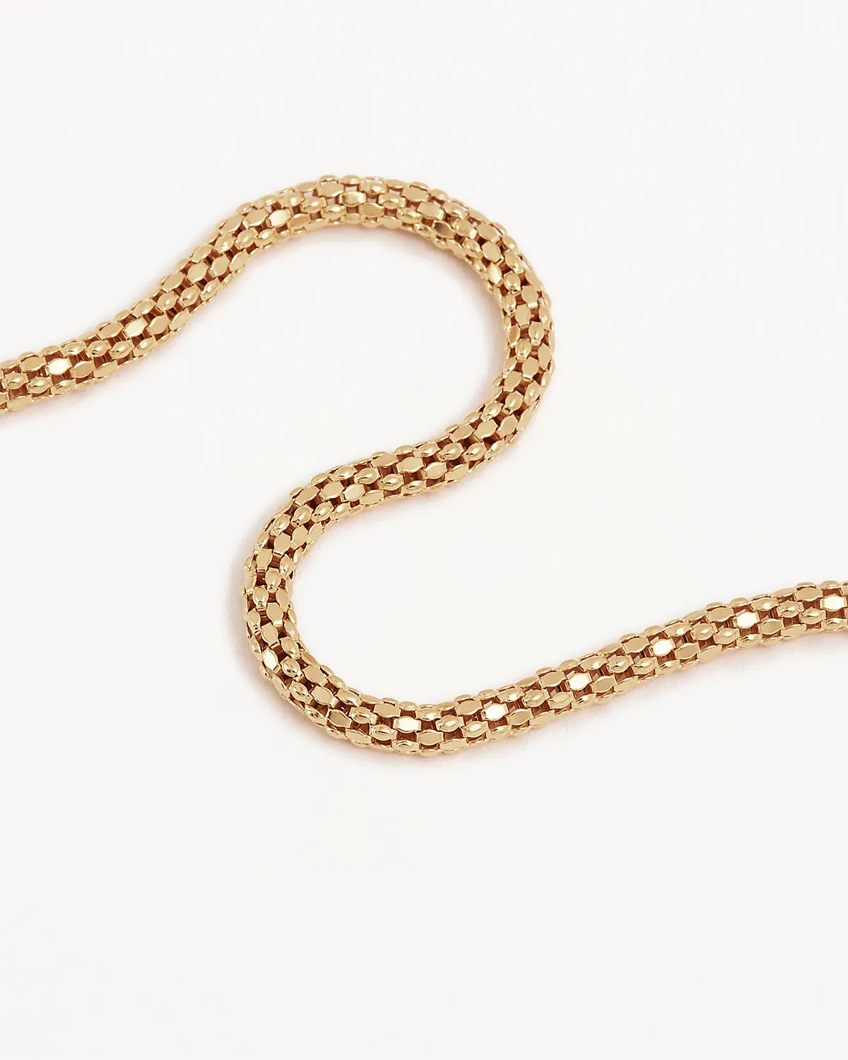 18k Gold Vermeil Sparkle Chain Bracelet Bycharlotte