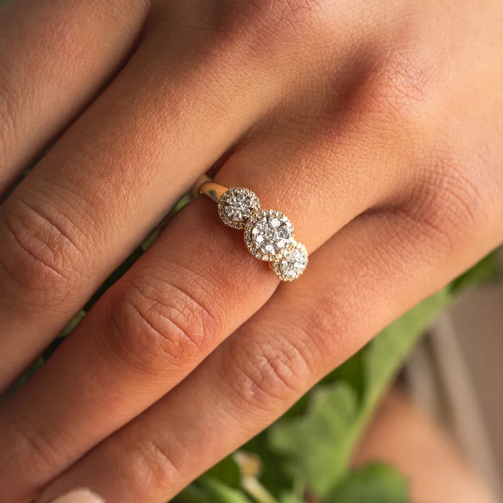 9ct Yellow Gold 0.45 Carat Luminesce Laboratory Grown Diamond Ring Shiels