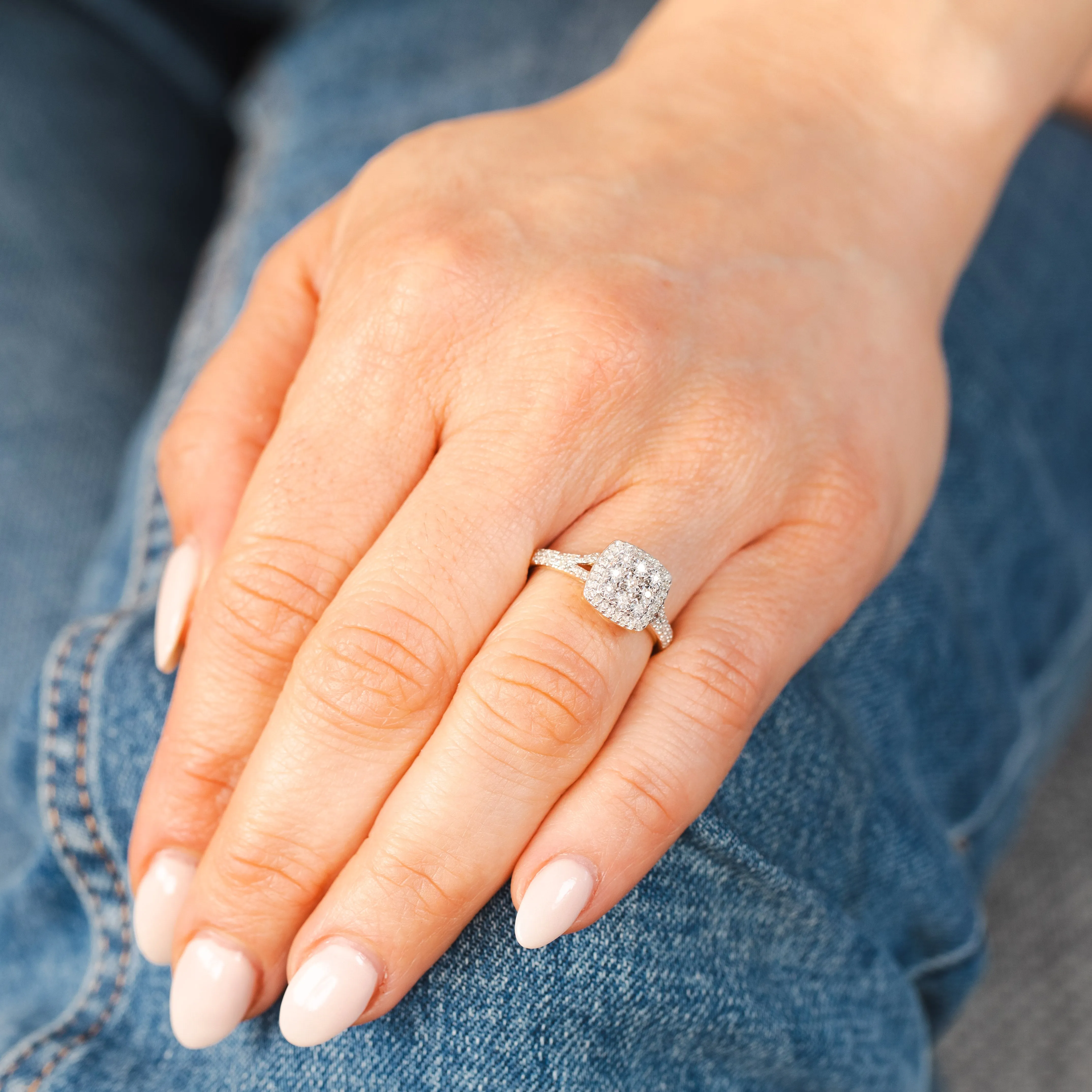 9ct Yellow Gold 1/4 Carat Diamond Dress Ring Shiels
