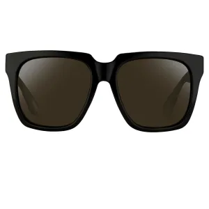 Ann Demeulemeester Men's Sunglasses Oversized Black and Grey AD21C1SUN