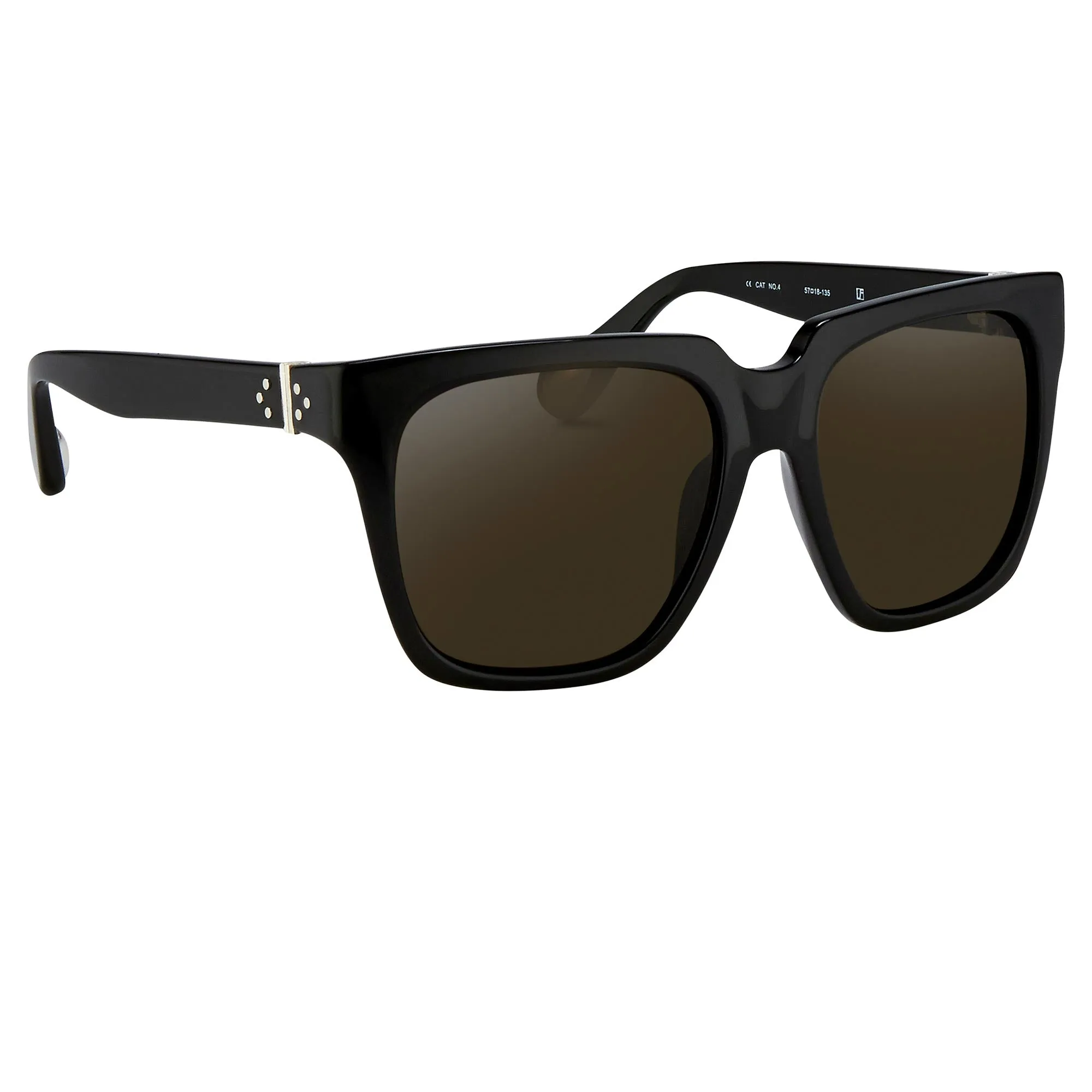 Ann Demeulemeester Men's Sunglasses Oversized Black and Grey AD21C1SUN