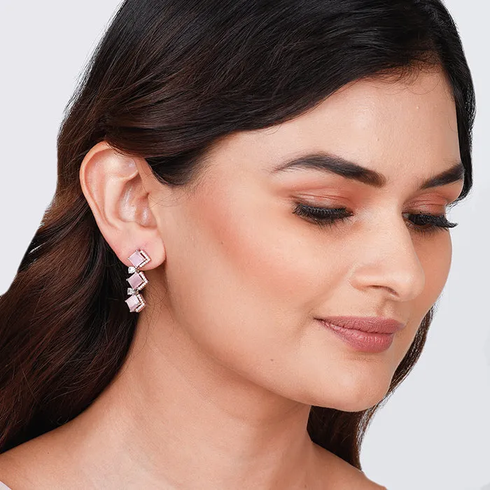 Anushka Sharma French Rose Earrings Giva