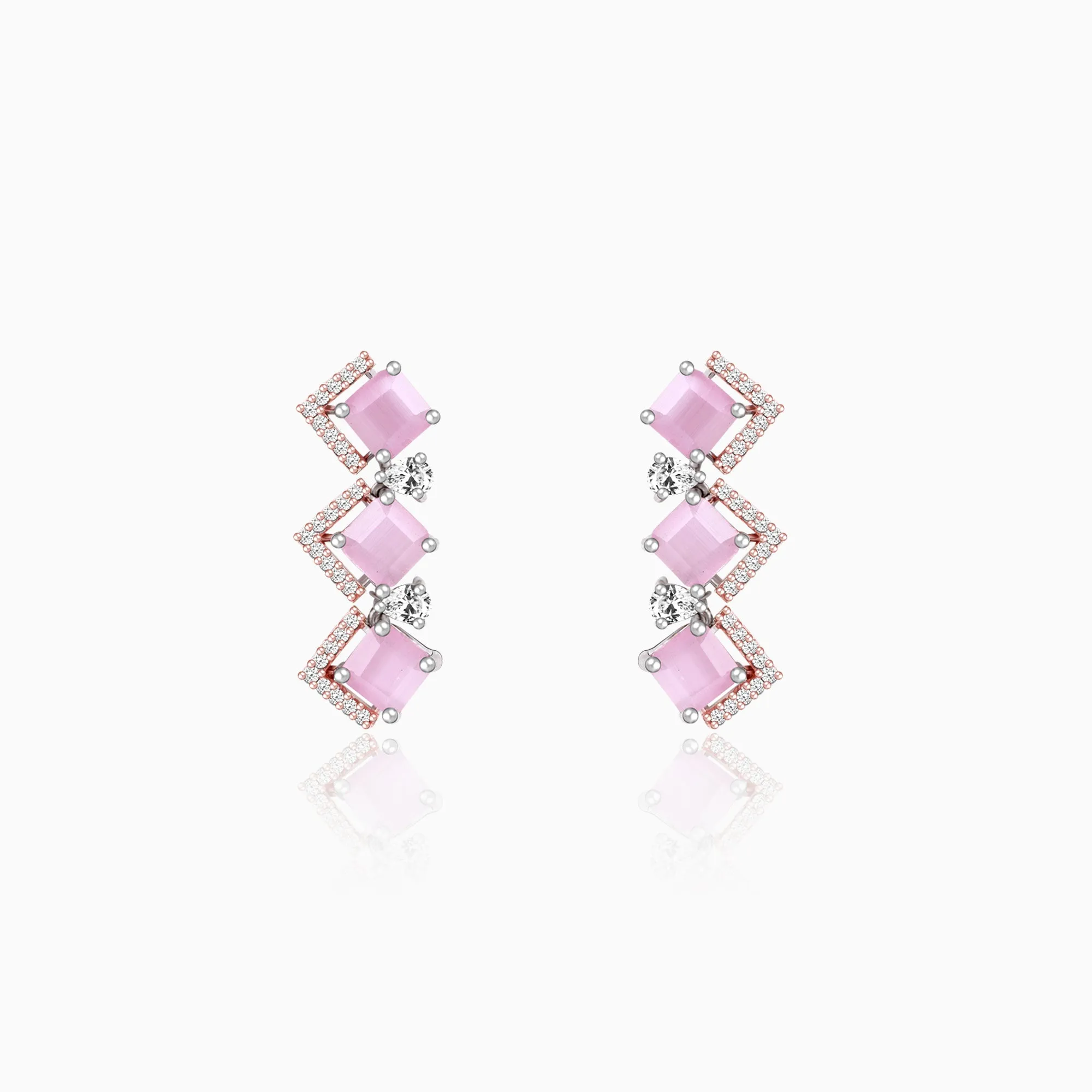 Anushka Sharma French Rose Earrings Giva