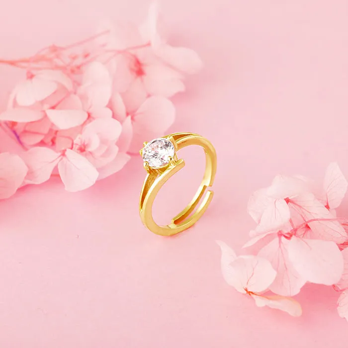 Anushka Sharma Golden Gleam Dream Ring Giva