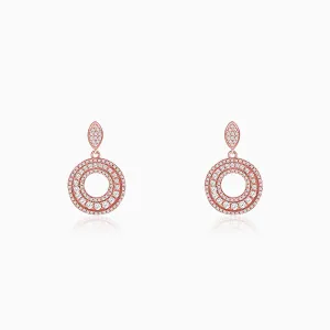 Anushka Sharma Rose Gold Classic Earrings Giva
