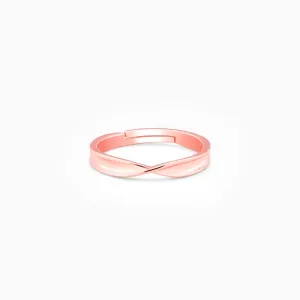 Anushka Sharma Rose Gold Minimal Grace Ring Giva