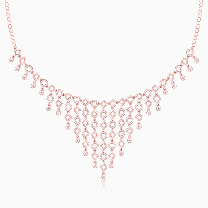 Anushka Sharma Rose Gold Queen Of Dreams Necklace Giva