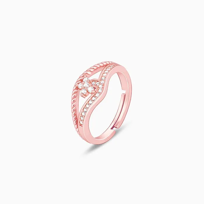 Anushka Sharma Rose Gold Reverie Ring Giva