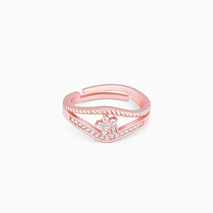 Anushka Sharma Rose Gold Reverie Ring Giva