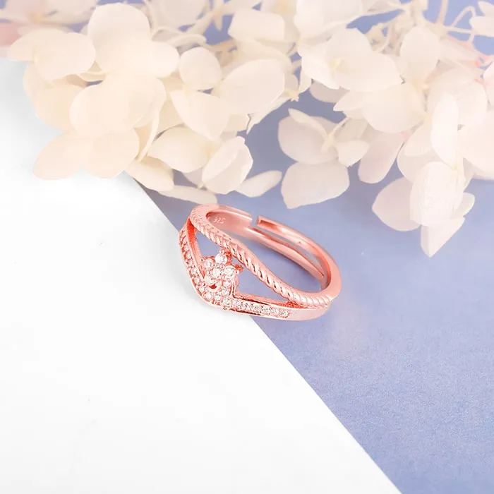 Anushka Sharma Rose Gold Reverie Ring Giva
