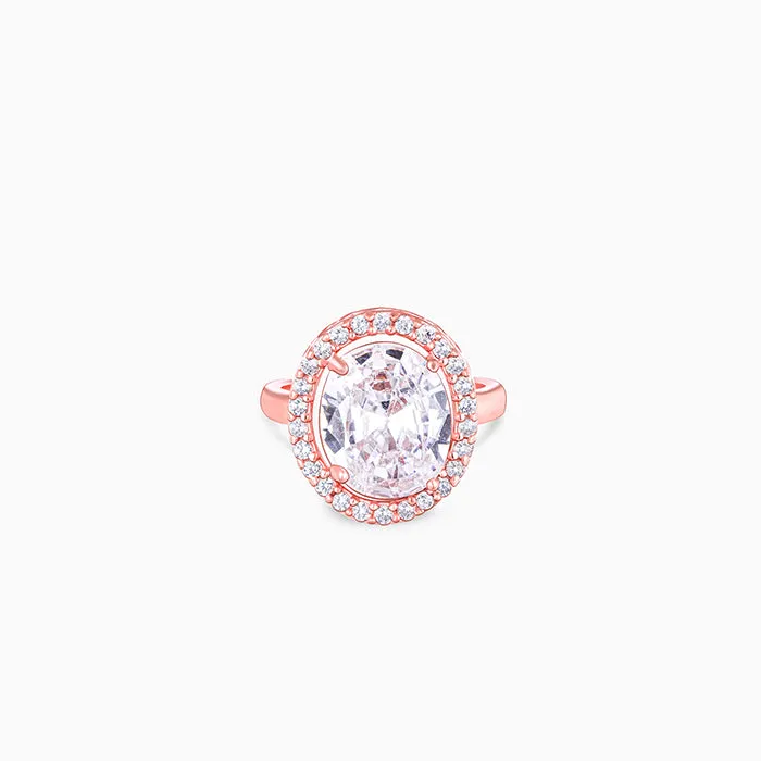 Anushka Sharma Rose Gold Solitaire Ring Giva