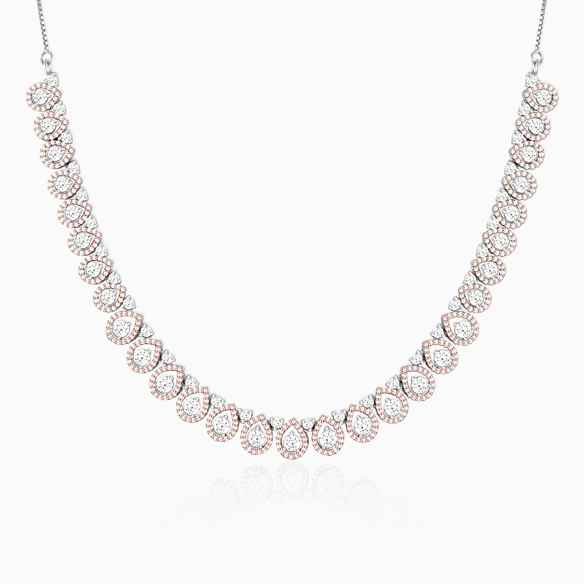 Anushka Sharma Silver Affair Necklace Giva