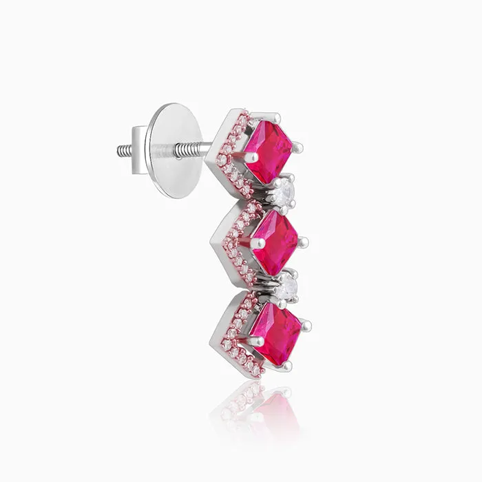 Anushka's Royal Pink Earrings Giva