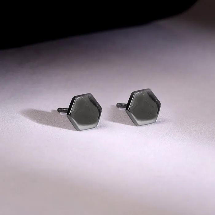 Black Rhodium Aamon Stud For Him Giva