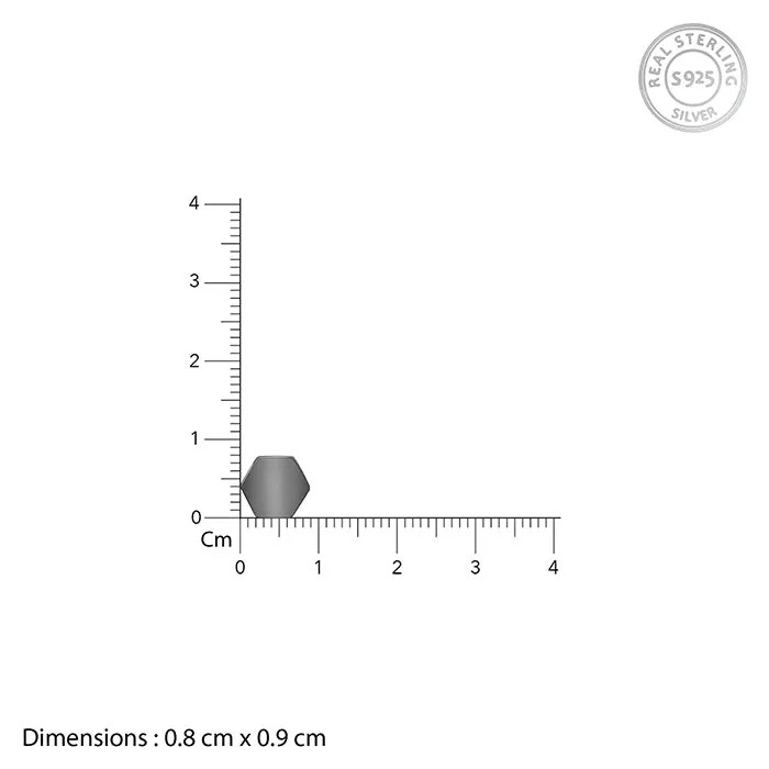 Black Rhodium Aamon Stud For Him Giva