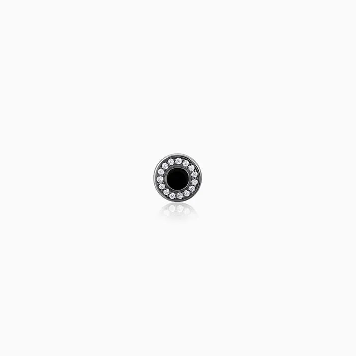 Black Rhodium Ares Stud For Him Giva