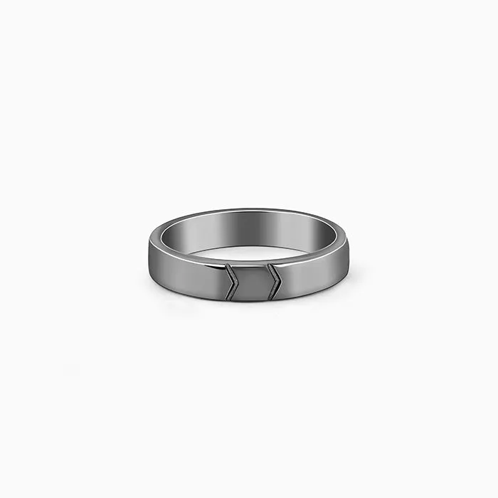 Black Rhodium Daring Ring For Him Giva