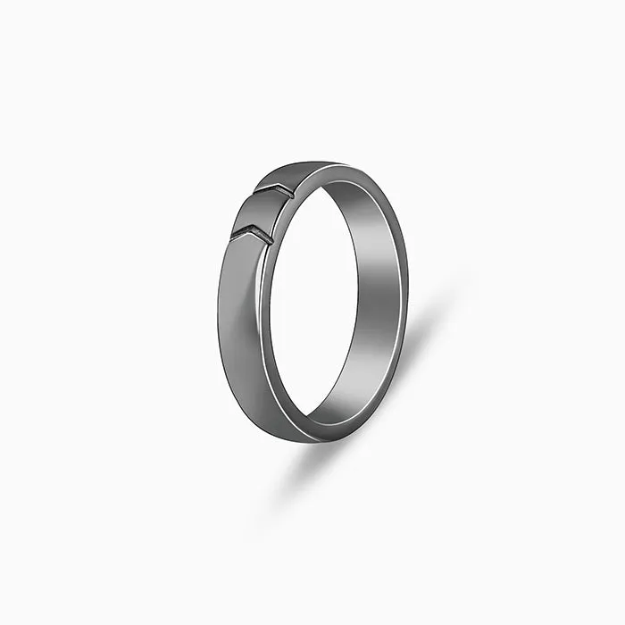 Black Rhodium Daring Ring For Him Giva