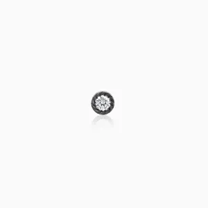 Black Rhodium Loki Stud For Him Giva