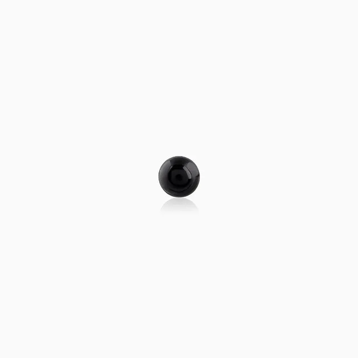 Black Rhodium Rizz Stud For Him Giva