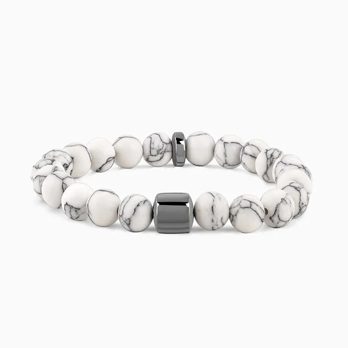 Black Rhodium White Howlight Bracelet For Him Giva