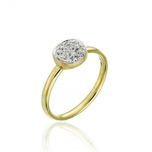 Chimento Armillas Glow 18ct Yellow Gold 0.13ct Diamond Ring