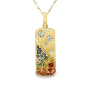 Colored Stone Necklace