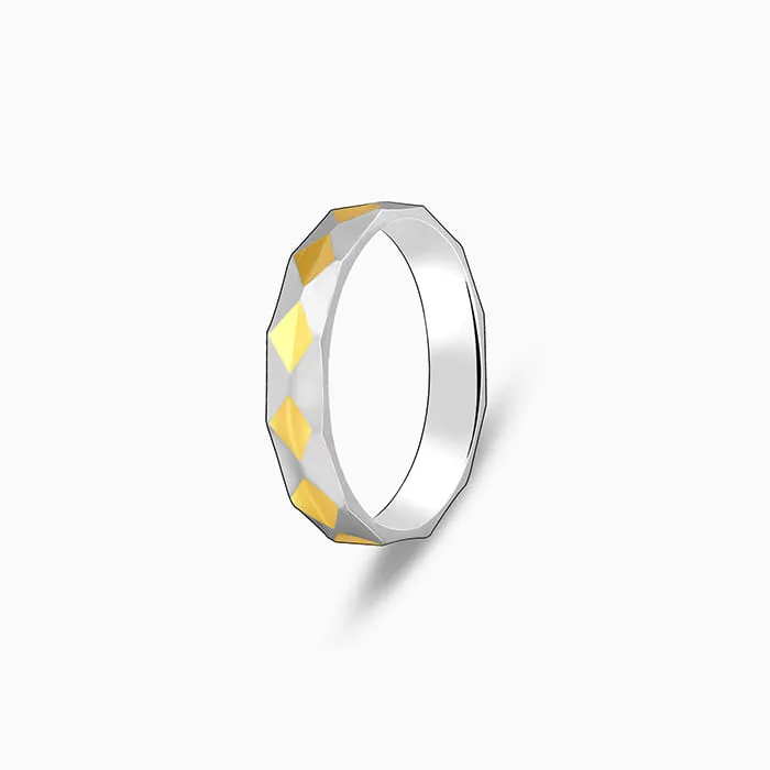 Dual Tone Altruistic Band For Him Giva
