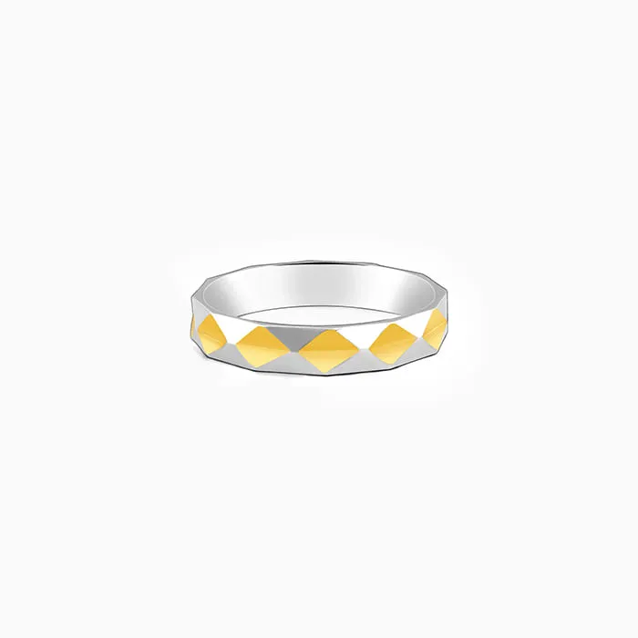 Dual Tone Altruistic Band For Him Giva