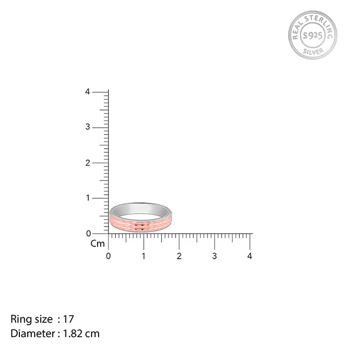 Dual Tone Compassionate Band For Him Giva