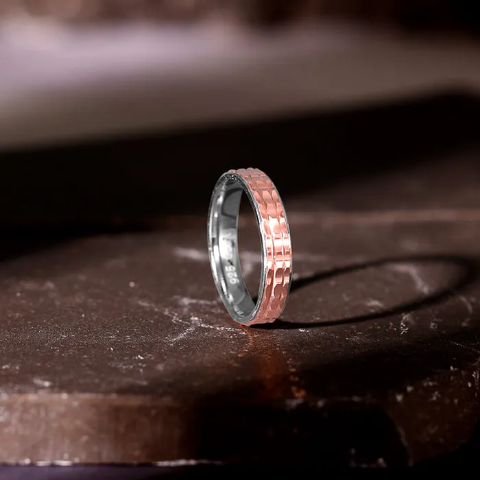 Dual Tone Compassionate Band For Him Giva