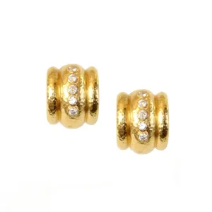 Elizabeth Locke Diamond Amalfi Hoop Earrings Croghans