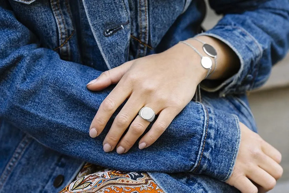 Follina Silver Ring w. White Zirconias