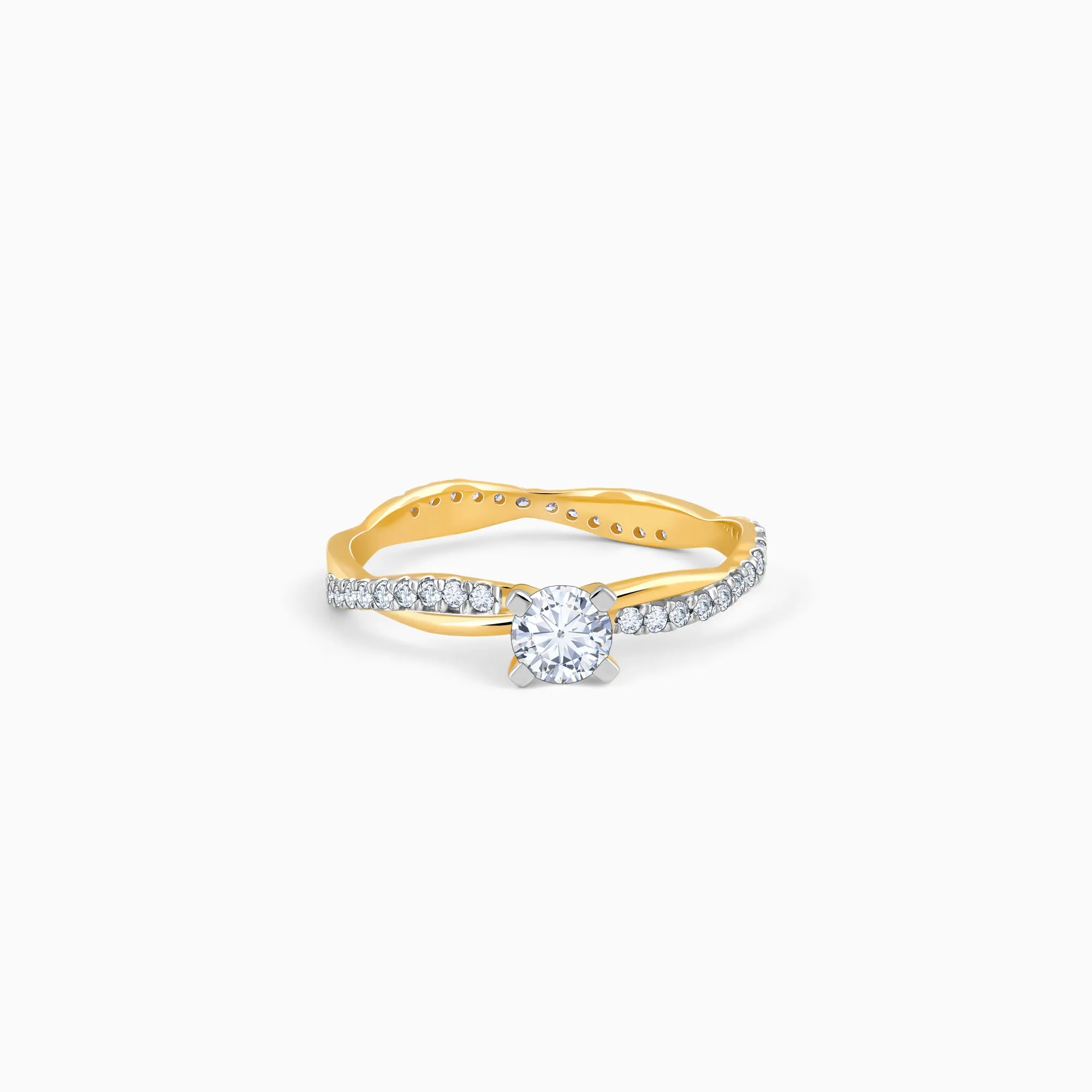 Gold Bold Beauty Diamond Ring Giva