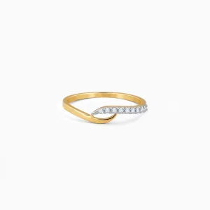 Gold Divine Grace Diamond Ring Giva