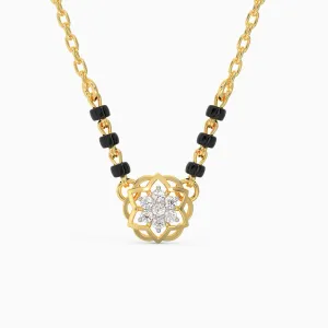 Gold Eidolon Diamond Mangalsutra Giva