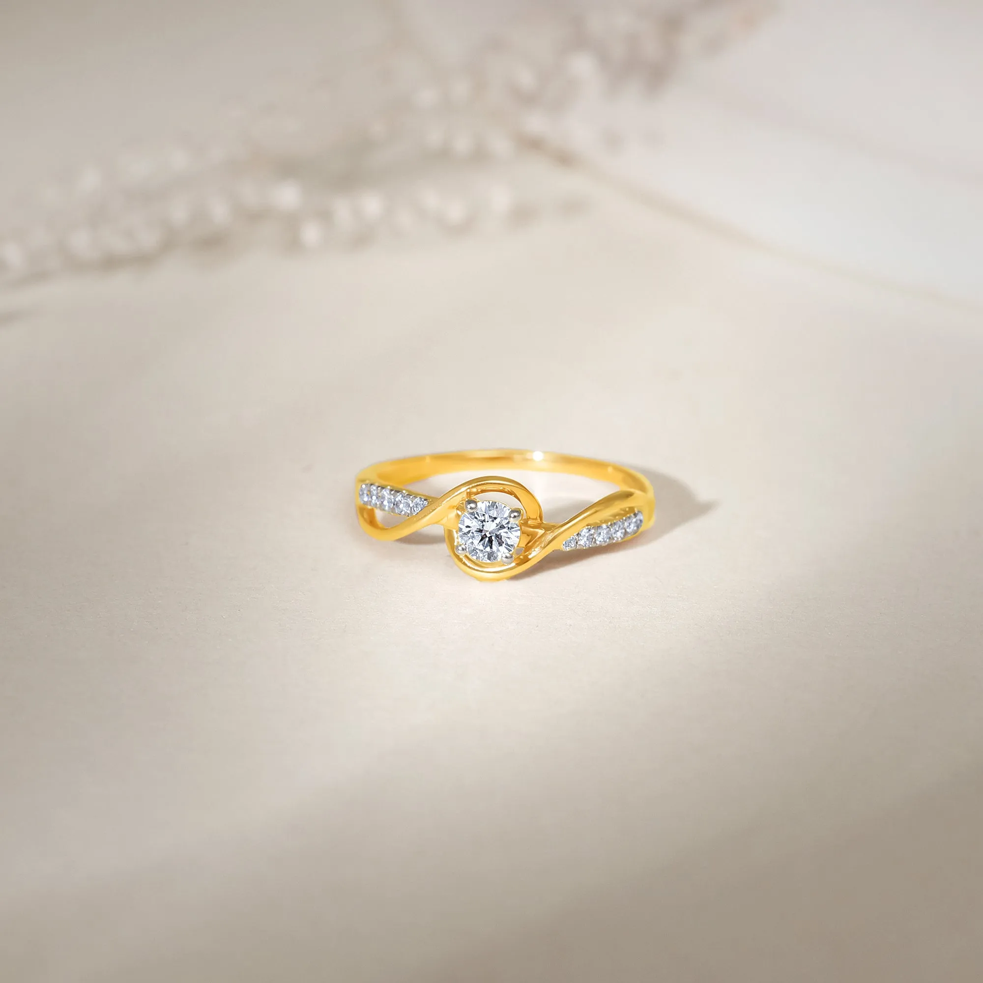 Gold Enchante Diamond Ring Giva