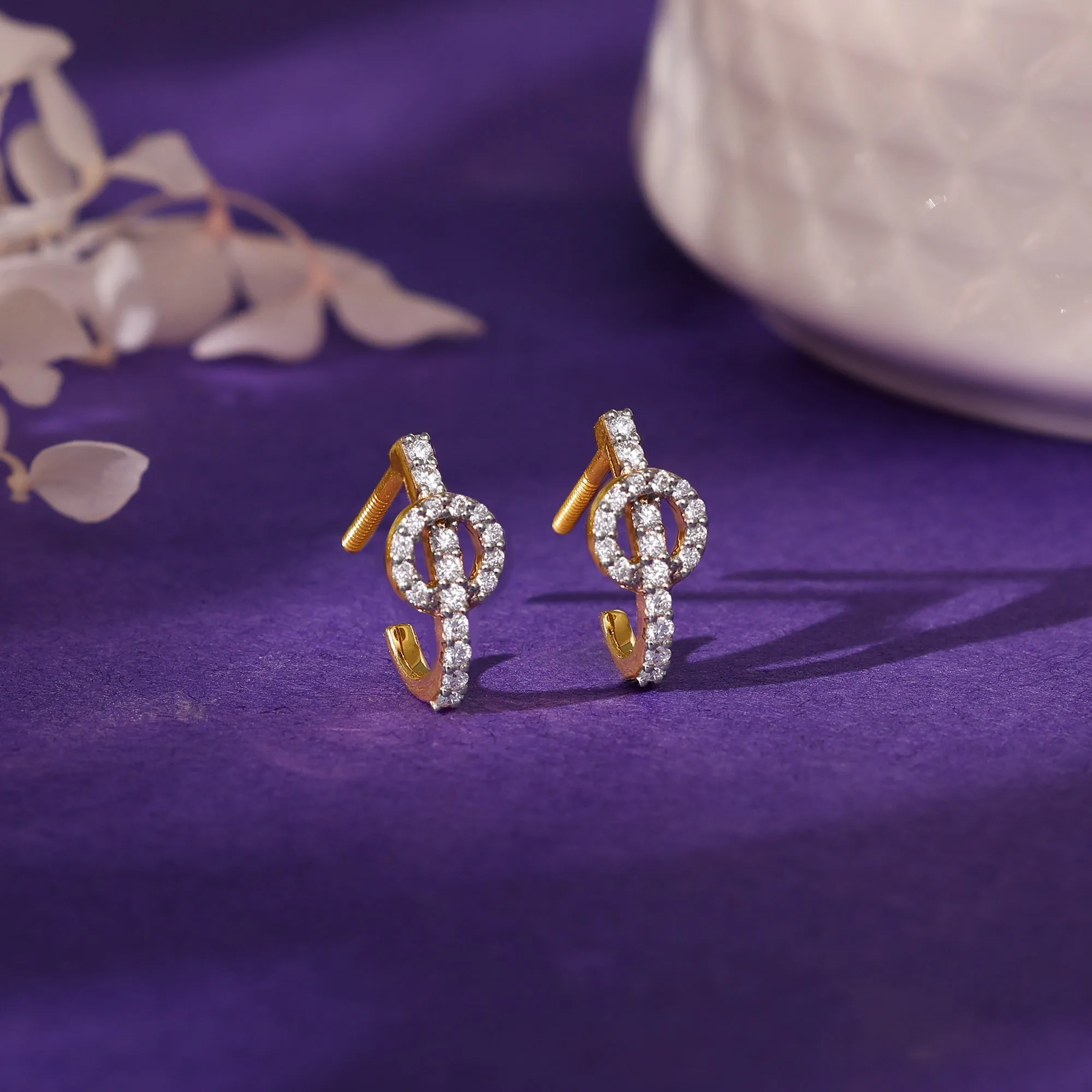 Gold Everglow Diamond Earring Giva