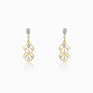 Gold Layered Luxe Diamond Earrings Giva