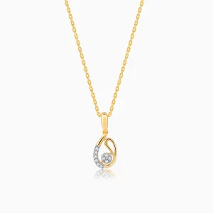 Gold Origin Diamond Pendant Giva