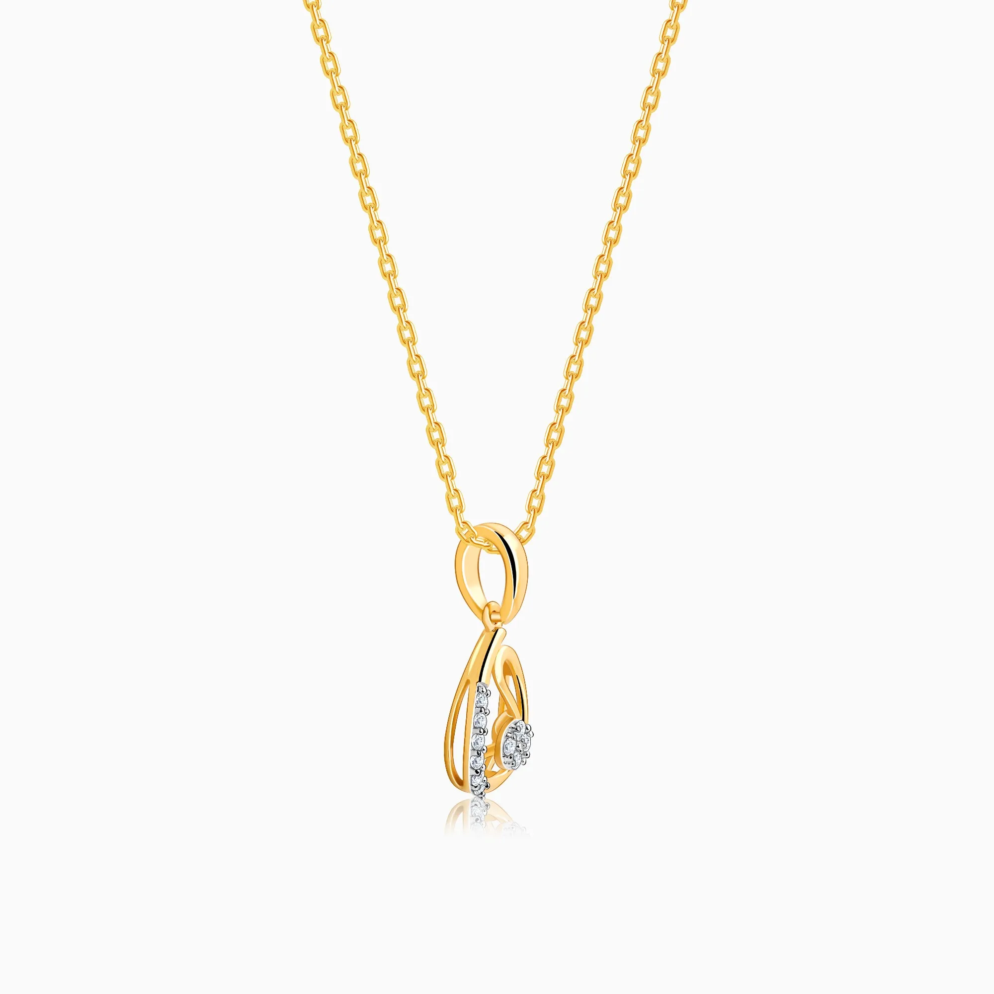 Gold Origin Diamond Pendant Giva