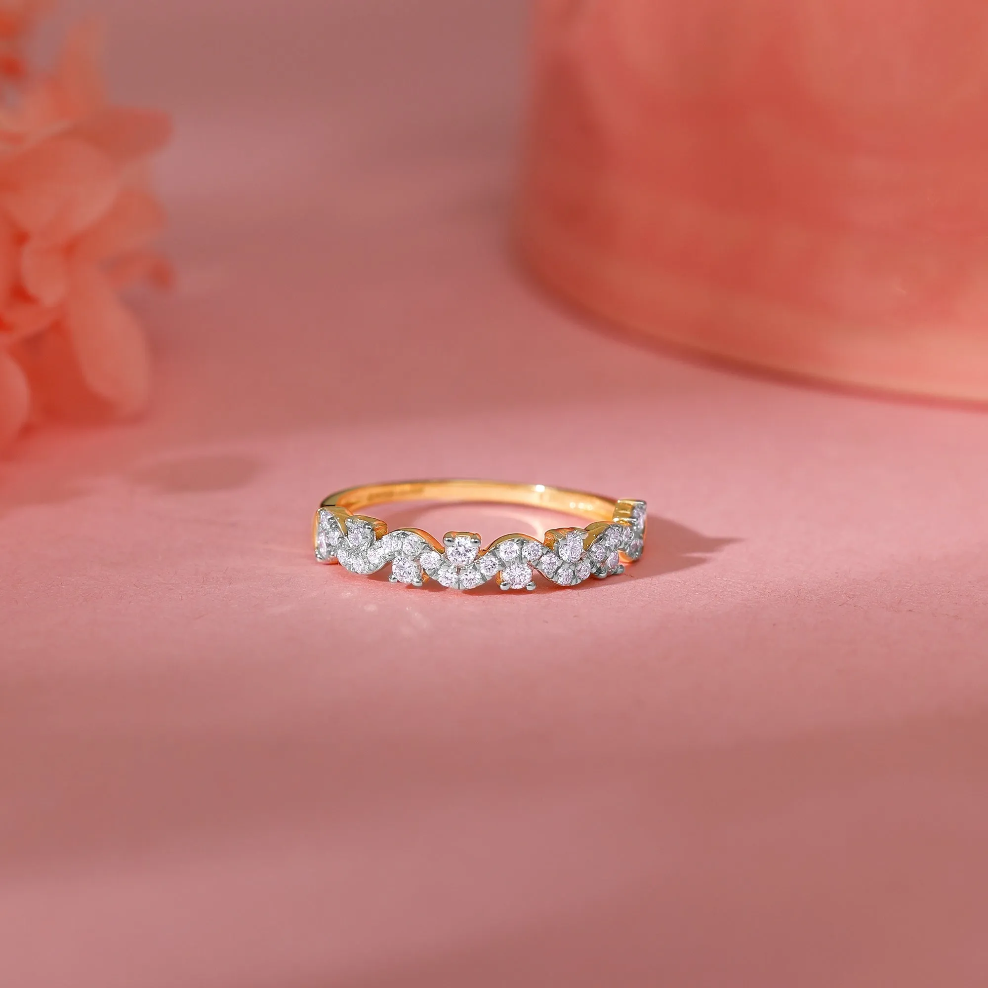 Gold Perfect Shine Diamond Ring Giva
