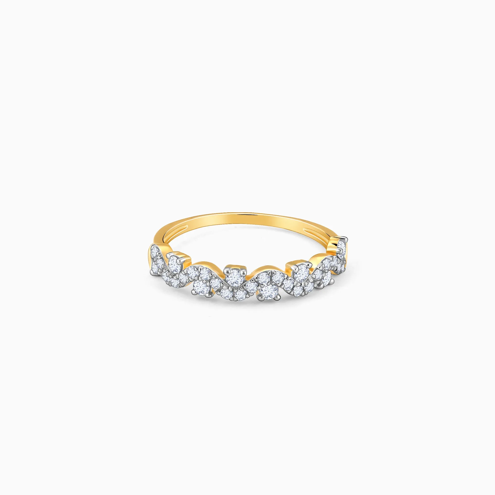 Gold Perfect Shine Diamond Ring Giva