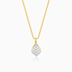Gold Regal Diamond Pendant Giva