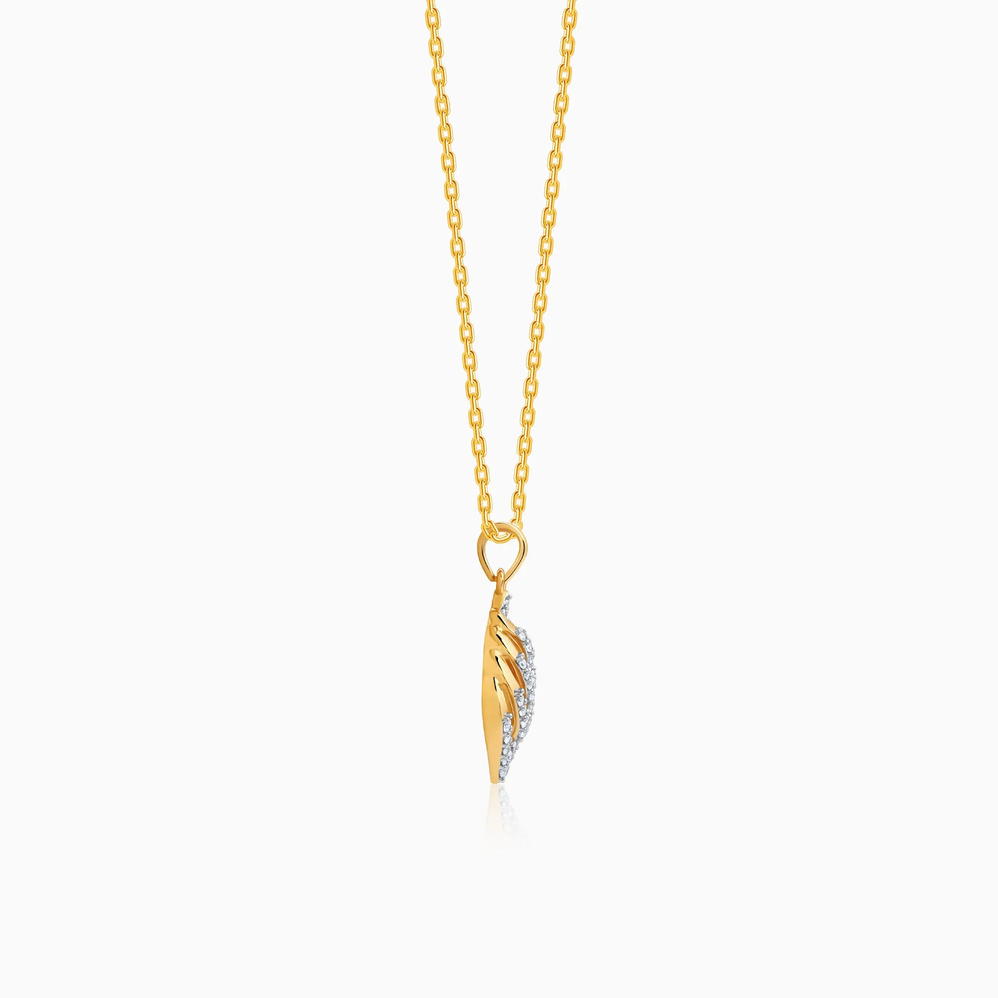Gold Regal Diamond Pendant Giva
