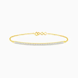 Gold Serene Love Diamond Bracelet Giva