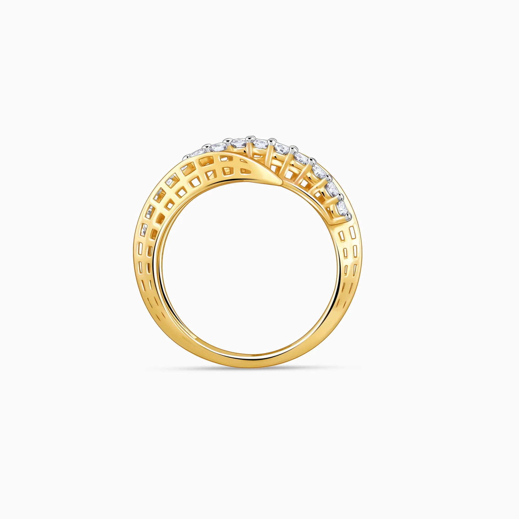Gold Shimmering Moments Diamond Ring Giva