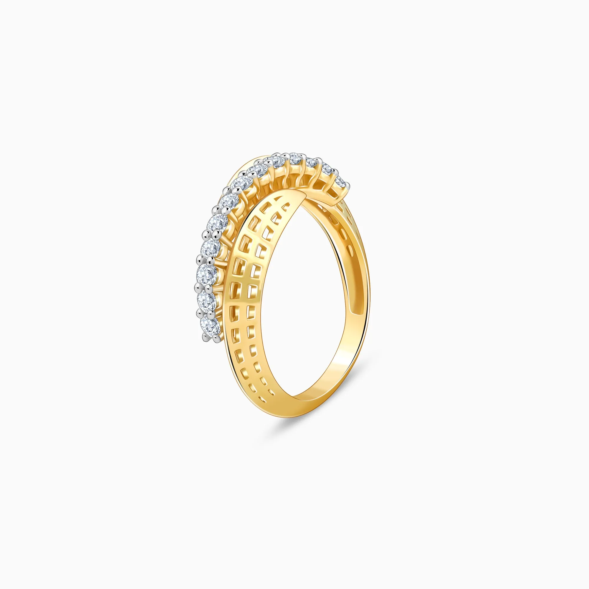 Gold Shimmering Moments Diamond Ring Giva