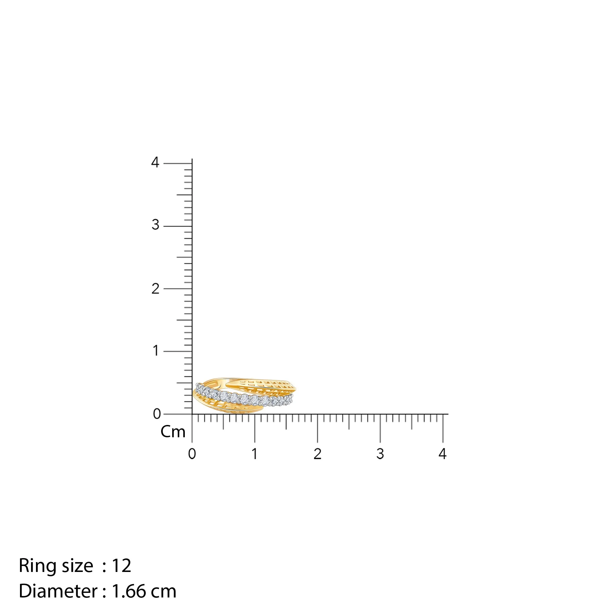 Gold Shimmering Moments Diamond Ring Giva